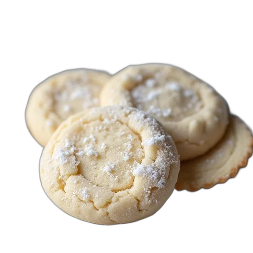 food, image, close, shot, snowball, cookies transparent PNG cut-out