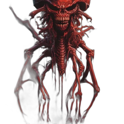 creature, mask, face, staff, concept art, fantasy art, pixel art, photorealistic transparent PNG cut-out