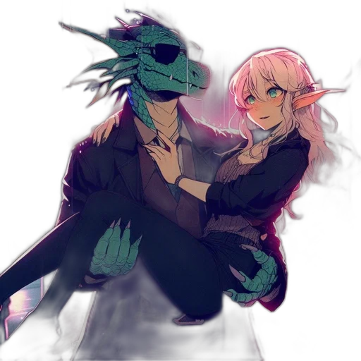 dragon, creature, mask, concept art, watercolor, pixel art, vaporwave, fire transparent PNG cut-out