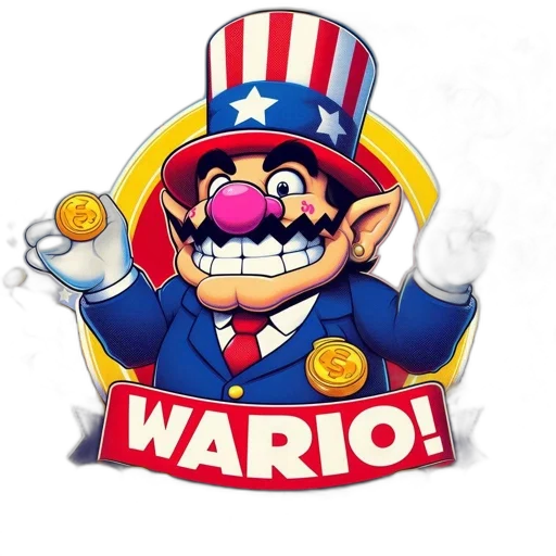weapon, concept art, cartoon, 3d render, pixel art, homage, mario, wears transparent PNG cut-out