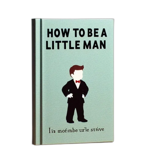 light, blue, book, cover, features, young, suited, boy transparent PNG cut-out