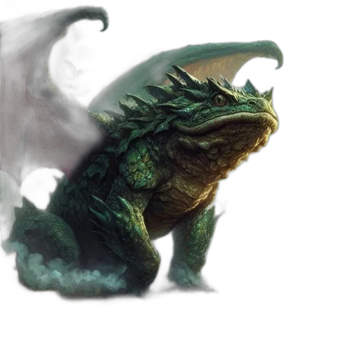 dragon, creature, animal, mask, concept art, fantasy art, photorealistic, 3d render transparent PNG cut-out