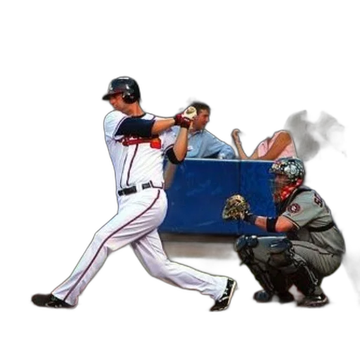 weapon, staff, furniture, concept art, baseball, player, white, uniform transparent PNG cut-out