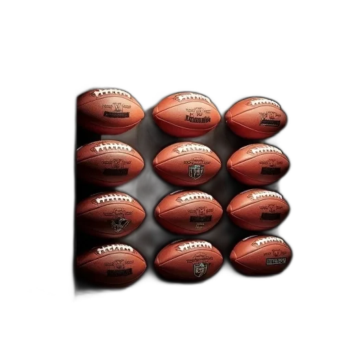photorealistic, caseworks, nfl, ball transparent PNG cut-out