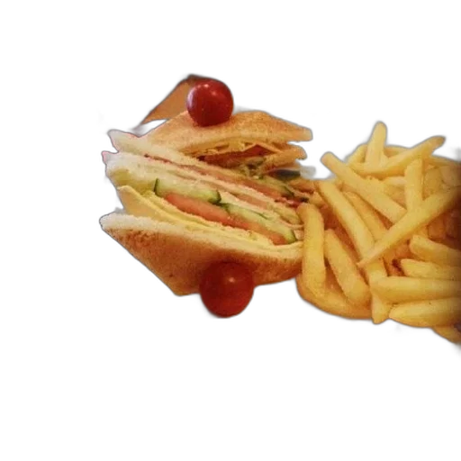 food, crown, weapon, umbrella, 3d render, photorealistic, club, sandwich transparent PNG cut-out