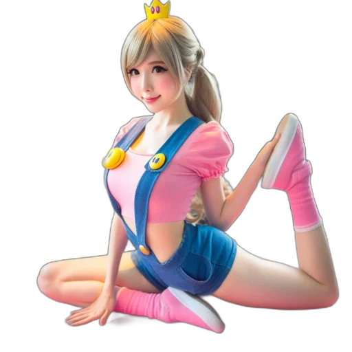 dress, staff, concept art, 3d render, fantasy art, photorealistic, pastel, neon transparent PNG cut-out