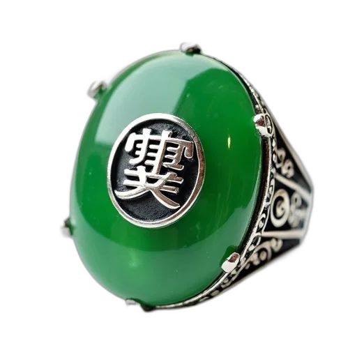 jewelry, crown, green, close-up, image, ring, jade, stone transparent PNG cut-out