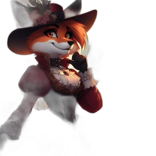staff, hat, animal, food, concept art, fantasy art, 3d render, watercolor transparent PNG cut-out