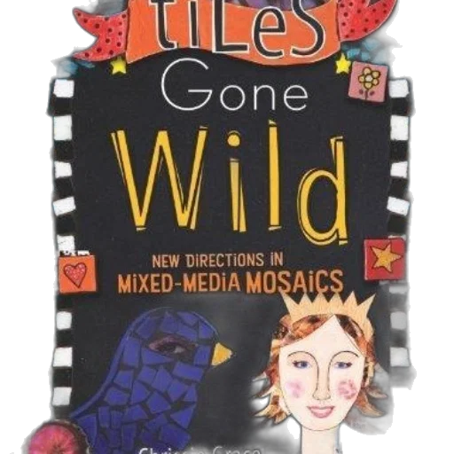 fire, cover, tiles, gone, wild, new, directions, mixed-media transparent PNG cut-out