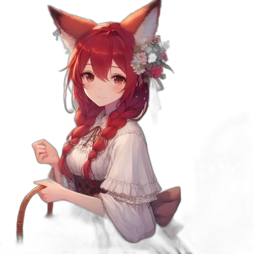 staff, dress, hat, crown, anime, fantasy art, watercolor, pixel art transparent PNG cut-out