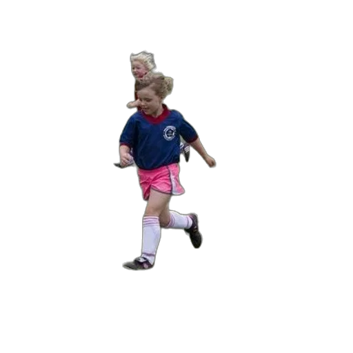staff, 3d render, group, young, girls, playing, soccer, grass transparent PNG cut-out
