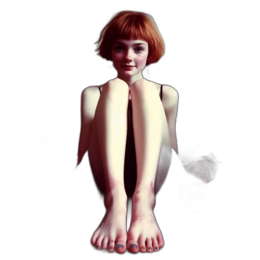 dress, shoes, creature, face, photorealistic, concept art, 3d render, pixel art transparent PNG cut-out