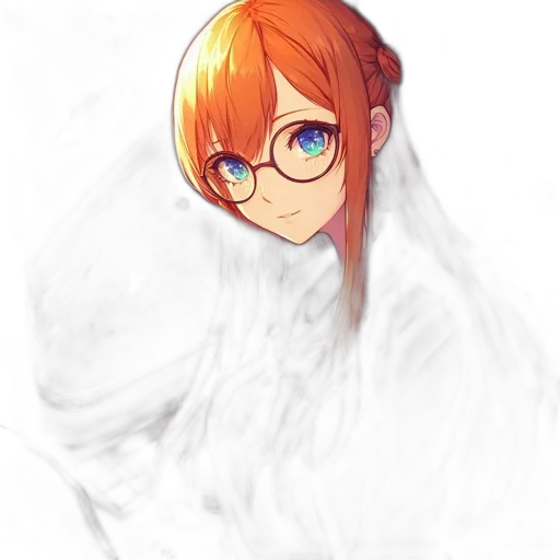 dress, jacket, face, mask, anime, pixel art, watercolor, fantasy art transparent PNG cut-out