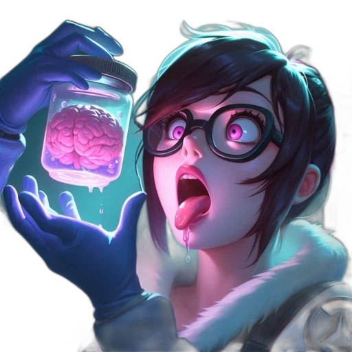 face, robot, weapon, food, concept art, vaporwave, fantasy art, anime transparent PNG cut-out