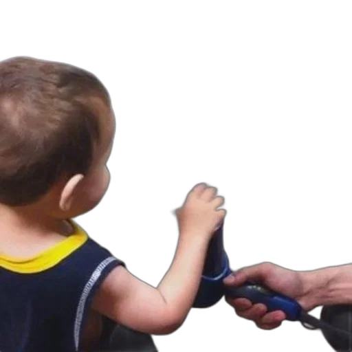 staff, weapon, child, reaches transparent PNG cut-out