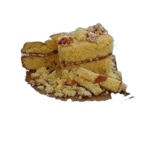 food, crown, staff, large, partially, eaten, cake, white transparent PNG cut-out