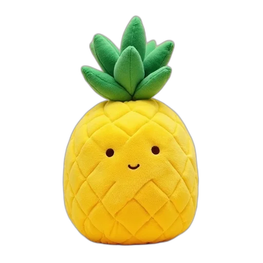 crown, food, hat, creature, 3d render, pixel art, photorealistic, plush transparent PNG cut-out