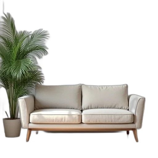 furniture, 3d render, photorealistic, concept art transparent PNG cut-out