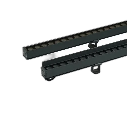 weapon, two, black, linear, led, light, fixtures, round transparent PNG cut-out