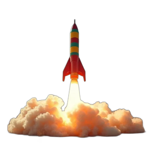 staff, weapon, concept art, 3d render, pixel art, photorealistic, outer space, rocket transparent PNG cut-out