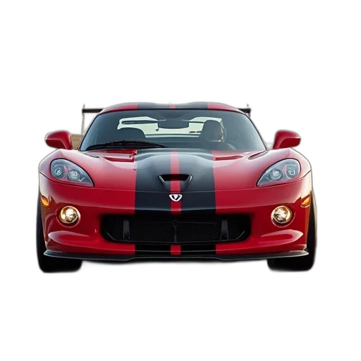 car, animal, 3d render, photorealistic, concept art, red, black, racing transparent PNG cut-out