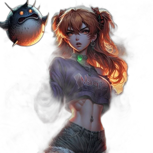 staff, fantasy art, concept art, comic book art, anime, outer space, fire, dark transparent PNG cut-out