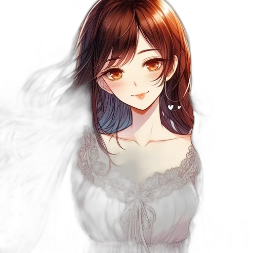 dress, mask, face, creature, anime, watercolor, fantasy art, photorealistic transparent PNG cut-out
