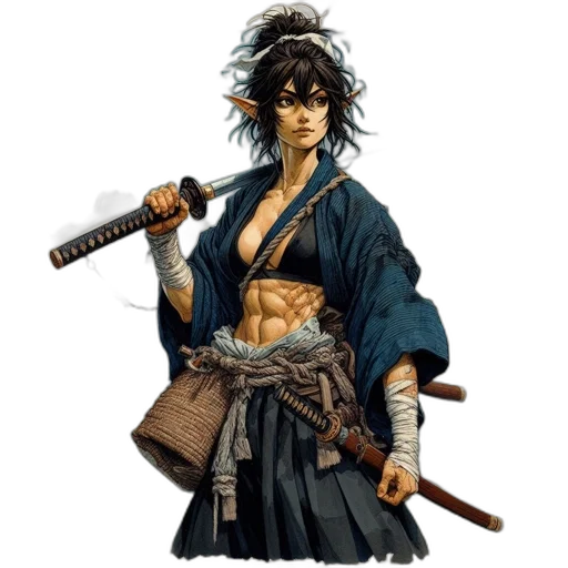 staff, sword, weapon, concept art, fantasy art, pixel art, photorealistic, female transparent PNG cut-out