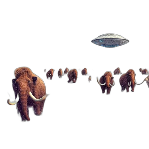 animal, creature, concept art, pixel art, 3d render, outer space, underwater, unusual transparent PNG cut-out