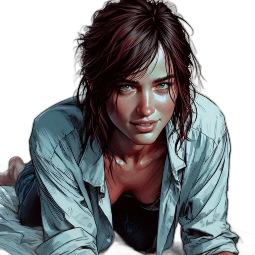face, comic book art, photorealistic, concept art, fantasy art, neon lights, blue, digitally transparent PNG cut-out