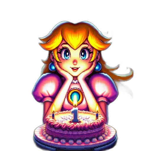 crown, jewelry, staff, dress, pixel art, 3d render, concept art, fantasy art transparent PNG cut-out