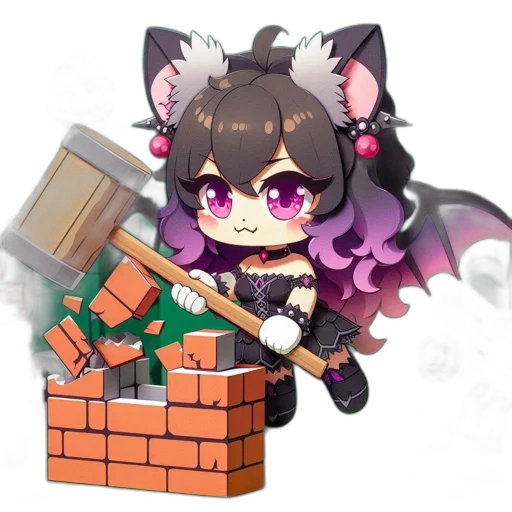 dragon, weapon, staff, creature, pixel art, anime, fantasy art, vaporwave transparent PNG cut-out