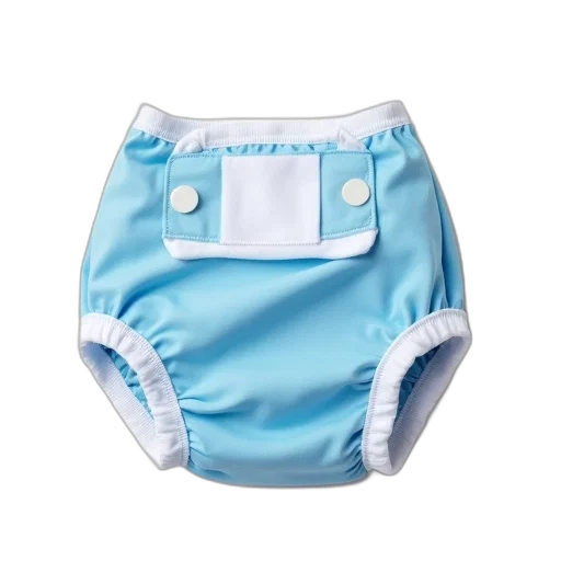 jacket, blue, pastel, white, diaper, waistband, cover, displayed transparent PNG cut-out