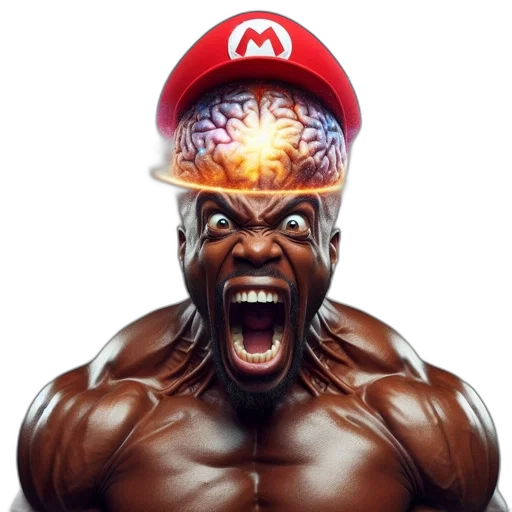 hat, face, mask, crown, concept art, pixel art, photorealistic, 3d render transparent PNG cut-out