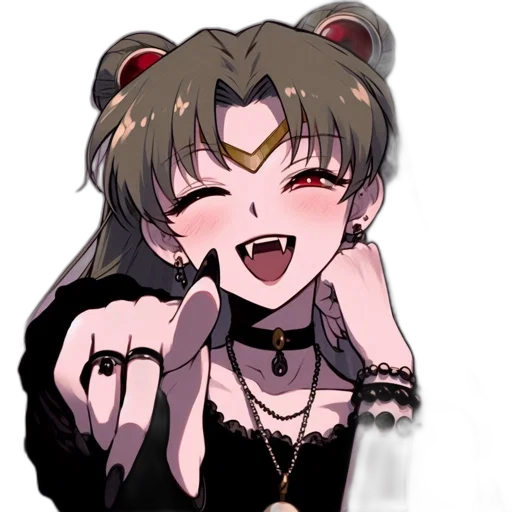 anime, pixel art, cartoon, cyberpunk, dark, animated, female, character transparent PNG cut-out