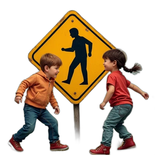concept art, photorealistic, 3d render, children transparent PNG cut-out