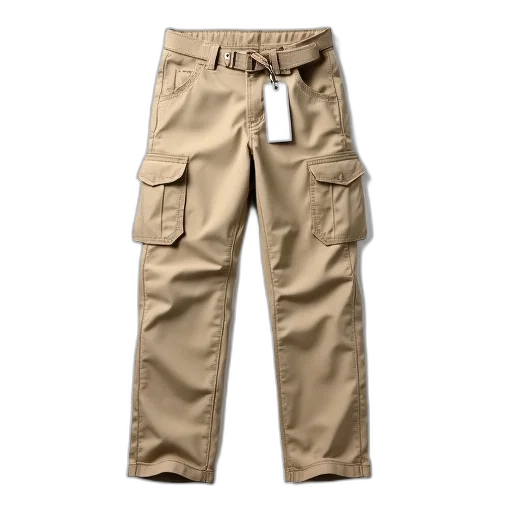jacket, earth tones, pair, beige, cargo, pants, multiple, pockets transparent PNG cut-out