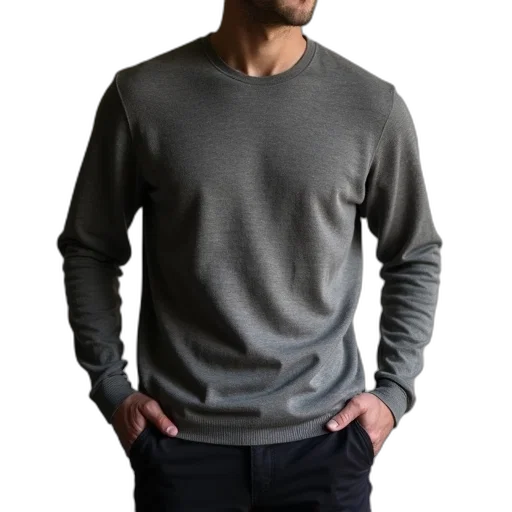 jacket, staff, face, 3d render, photorealistic, monochrome, earth tones, dark transparent PNG cut-out