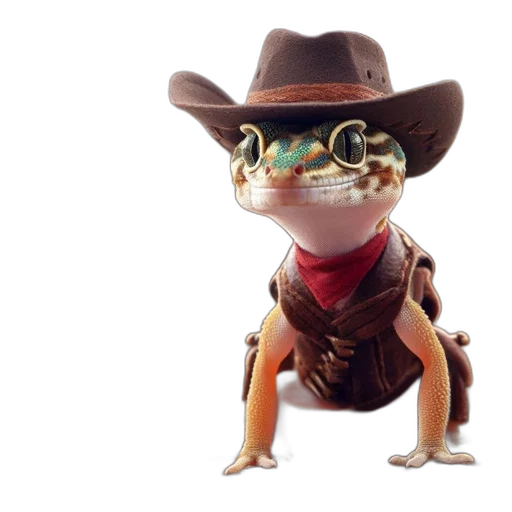 hat, animal, robot, creature, concept art, 3d render, photorealistic, anthropomorphized transparent PNG cut-out