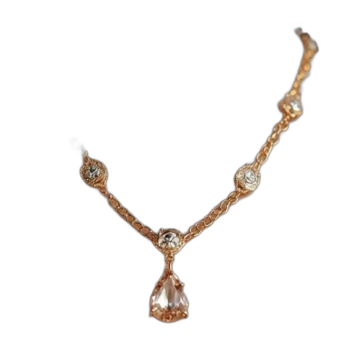 jewelry, crown, staff, image, cable, chain, necklace, champagne transparent PNG cut-out