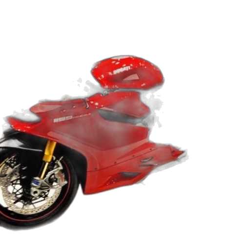 car, weapon, 3d render, concept art, photorealistic, sleek, red, ducati transparent PNG cut-out