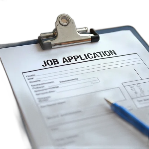 staff, job, application, form transparent PNG cut-out