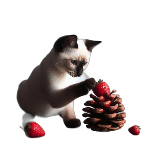 food, animal, staff, creature, photorealistic, 3d render, concept art, pixel art transparent PNG cut-out