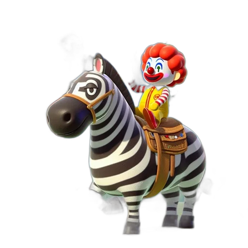 animal, creature, weapon, 3d render, concept art, fantasy art, photorealistic, zebra transparent PNG cut-out