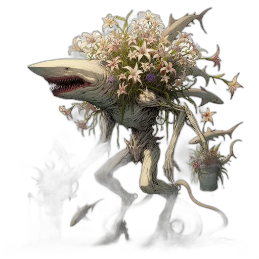 creature, dragon, staff, mask, concept art, fantasy art, 3d render, photorealistic transparent PNG cut-out