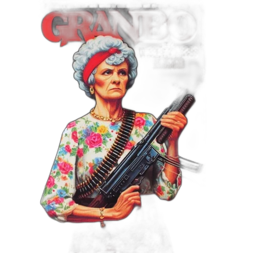 weapon, pixel art, concept art, comic book art, vaporwave, amusing, book, cover transparent PNG cut-out