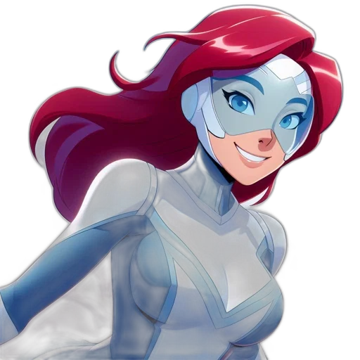robot, concept art, anime, comic book art, pixel art, underwater, blue, red transparent PNG cut-out