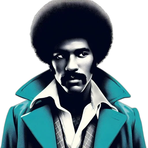 jacket, face, staff, comic book art, photorealistic, concept art, cartoon, portrait transparent PNG cut-out