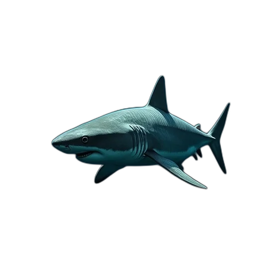 animal, creature, weapon, 3d render, concept art, pixel art, photorealistic, shark transparent PNG cut-out