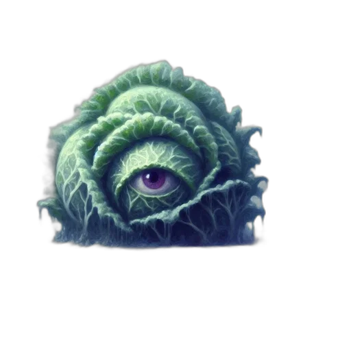 creature, animal, face, food, concept art, pixel art, 3d render, fantasy art transparent PNG cut-out